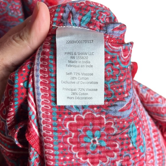 VERONICA BEARD Vani long sleeves floral print dress size M summer dress … - Picture 8 of 11